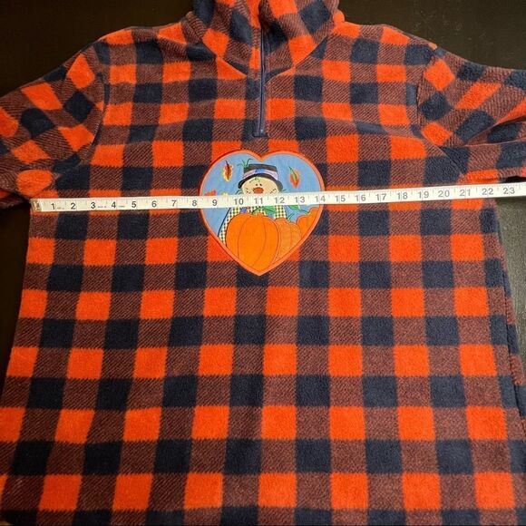 QUACKER FACTORY PLAID Scarecrow Fleece Size Large - Picture 5 of 9